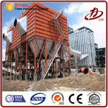 Aluminum smelting furnace flue gas collection system